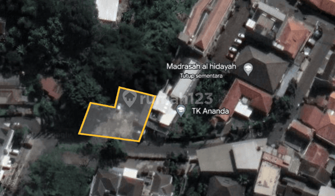 Tanah SHM 654 m² Jl Hercules Cibogo, Blkang Kampus Maranatha  2