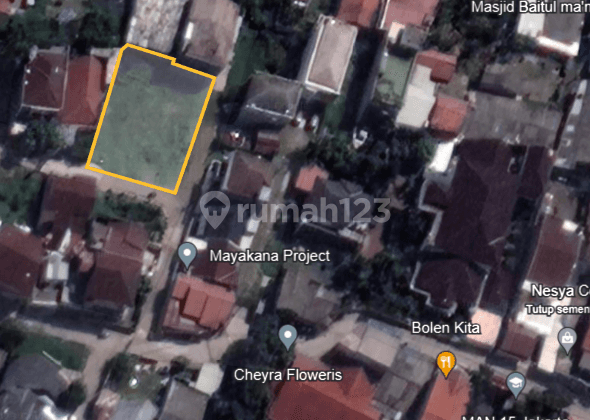 Tanah Hook 450 m² Griya Inayah, Kelapa Dua Wetan, Ciracas 2