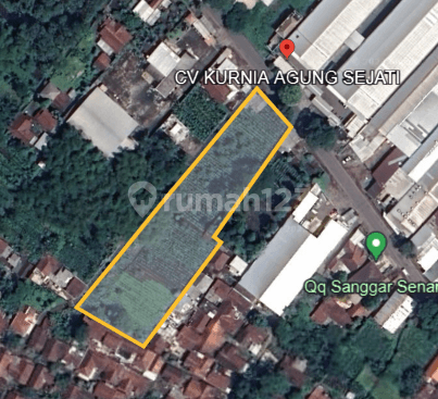 Tanah 3780 m² Kawasan Industri Pergudangan di Parakan Muncang 2