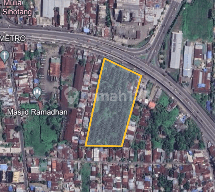 Tanah 1,6 Ha Mainroad di Jl. Sisingamangaraja, Medan Amplas 2