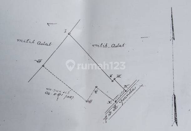 Rumah Lama, Hitung Tanah Luas 1479 m² di Mainroad Dago Atas  2