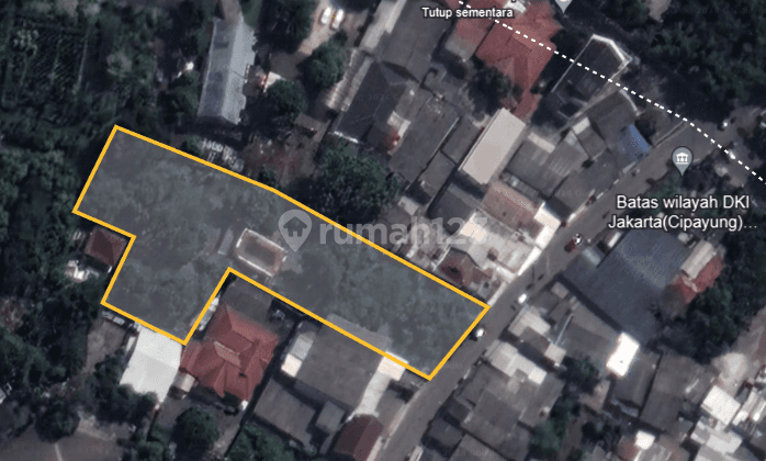 Tanah. SHM Kotak 2.265 m² di Jl Harjamukti, Cimanggis Depok 2