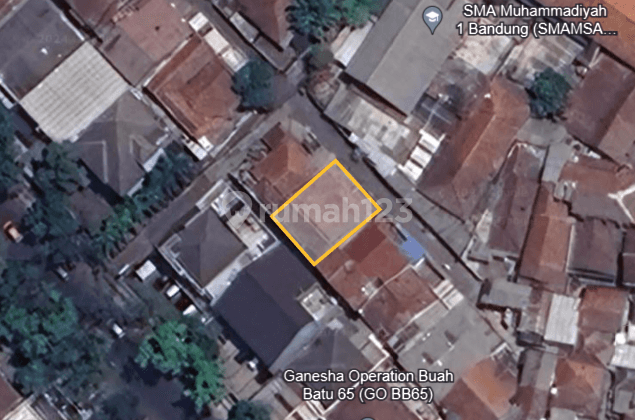 Rumah. status SHM di Jl Pelanduk dari akses Buahbatu 1 arah 2