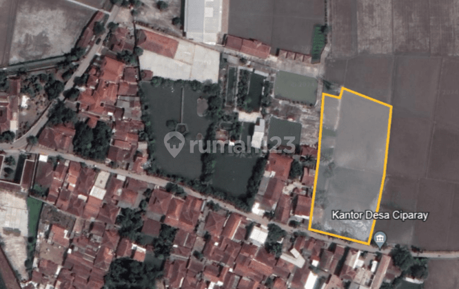 Tanah SHM 3.952 m² Depan Kantor Desa Ciparay, Ciparay 2