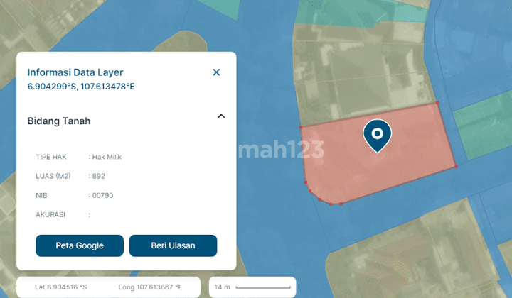 Rumah Terawat 892 m² Lokasi Strategis Tengah Kota Jl. Trunojoyo  2