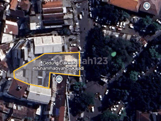 Tanah SHM 1.095 m² Sebrang Rs Hasan Sadikin Mainroad Jl Sukajadi 1