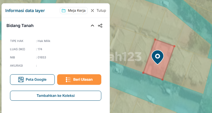 Rumah lt 174 m², furnished, view selatan, Graha Sakuntala blok E 2