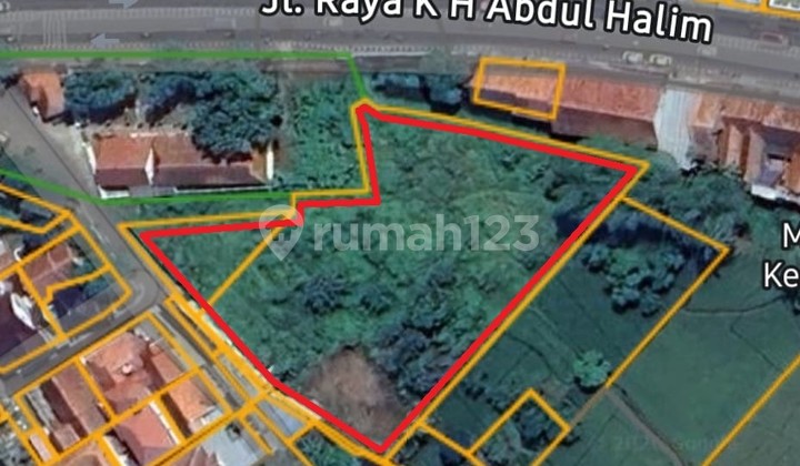 Tanah 3.647 M² Dekat Mainroad di Jl Kh. Abdul Halim #