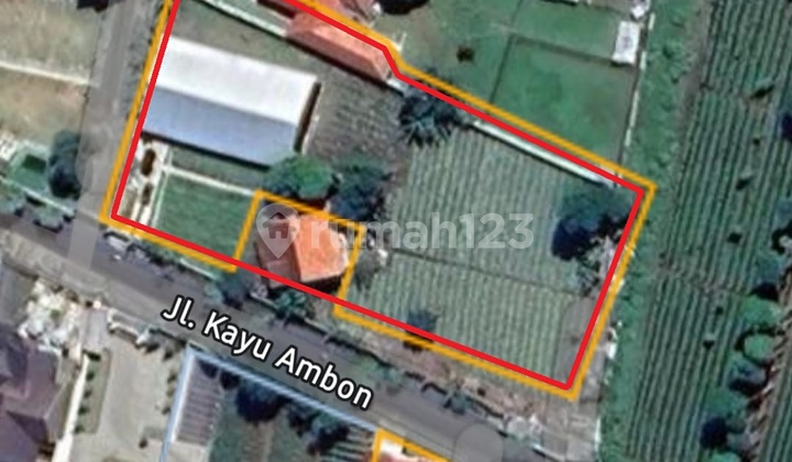 Tanah Lembang SHM 3045 M² Depan Private Golf Jl Kayu Ambon #