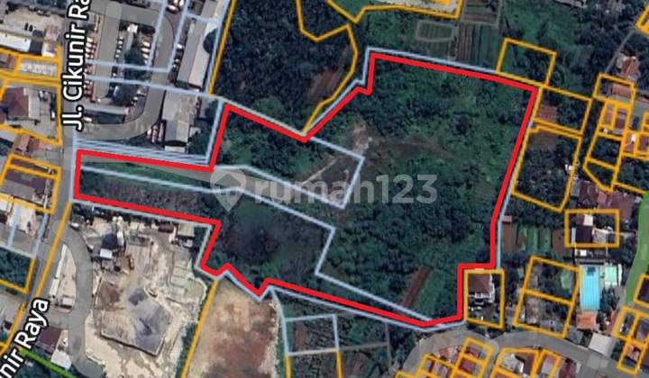 Tanah Shgb 2,6 Ha Dekat Tol Jati Asih 2, Mainroad Cikunir Raya #