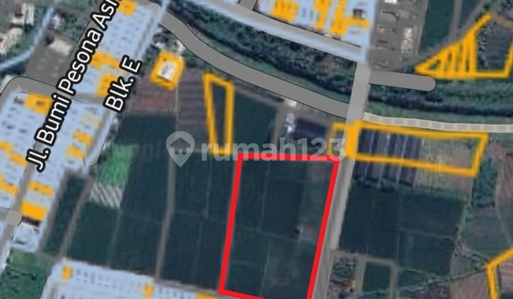 Tanah 6512 M² Samping Komplek Griya Langkah Waspada 6, Linggar #