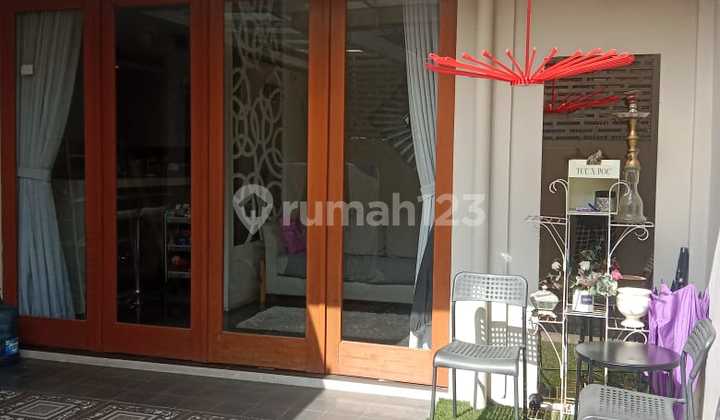 Rumah Modern 129 M², Full Furnished Mainroad Jl Sarimanah #