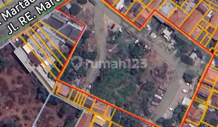 Tanah SHM 7826 m² mainroad jl. Pantura Cikarang