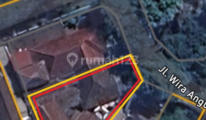 Rumah Lama SHM 461 M², Timur, Area Kuliner/Kantor Jl Wiraangun