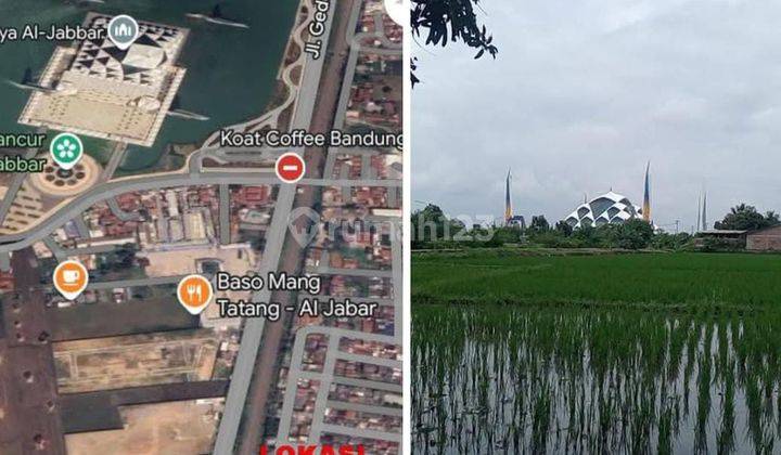 Tanah 7680 m² dekat Stasiun, Al-Jabbar, GBLA akses Cimincrang # 1