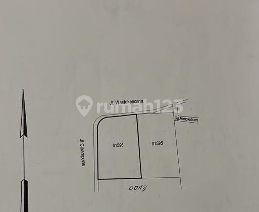 Rumah + 5 tempat usaha 1130 m² hook jl Cihampelas - Wastukencana 2