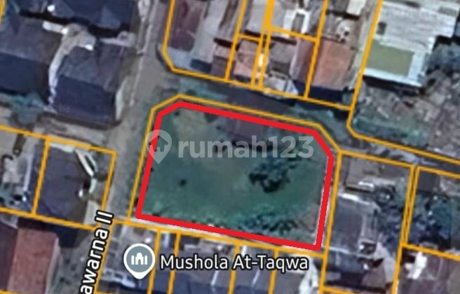 Tanah SHM 572 M² Kawasan Kost Jl Sukawarna Dekat Mall Pasteur #