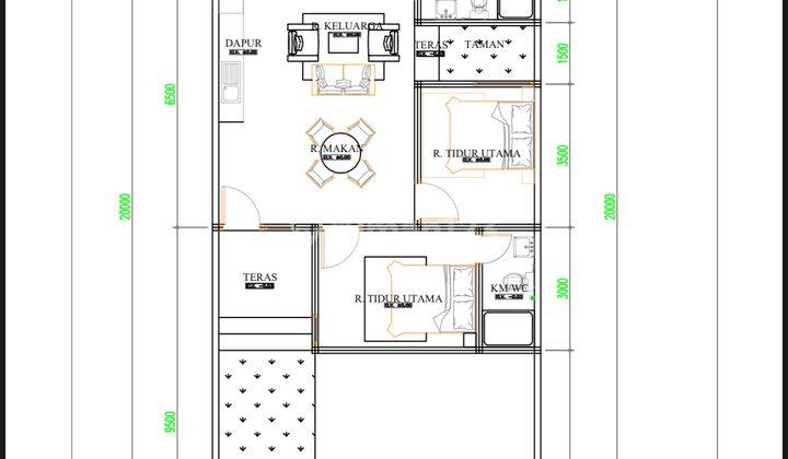 Tanah di Tenggilis Mejoyo Selatan, Dekat Ubaya, Surabaya 160 m² 2