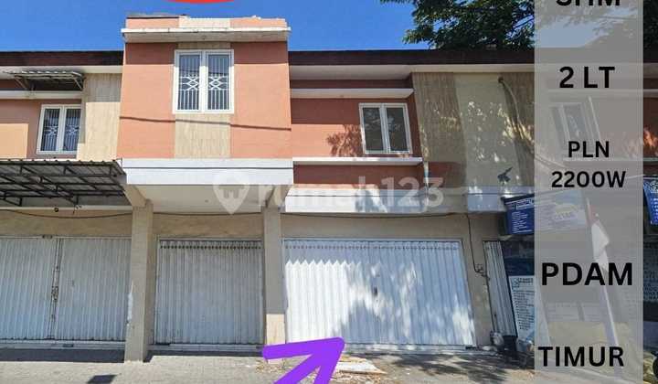 CHEAP HERE!! 2 Shophouses Price Reduced, Suitable for Business in Raya Gunung Anyar 2