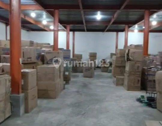 dijual cepat gudang gandeng 3 unit kedinding nego 1