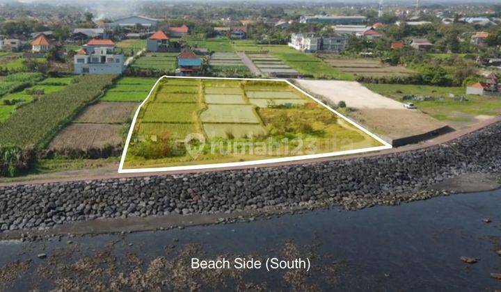 Tanah Beachfront Di Pantai Ketewel Lebar Pantai 65 Meter 2