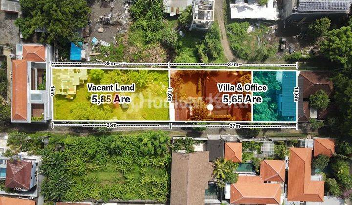 Villa, Office And Spacious Land At Sanur  2