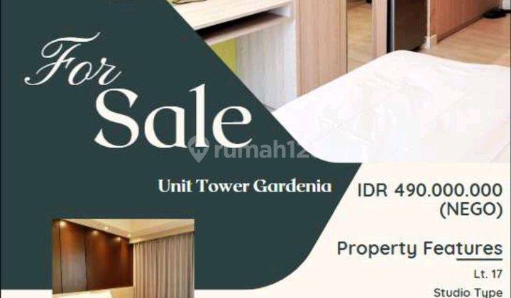 Apartemen Studio Fully Furnished Bsd City  1