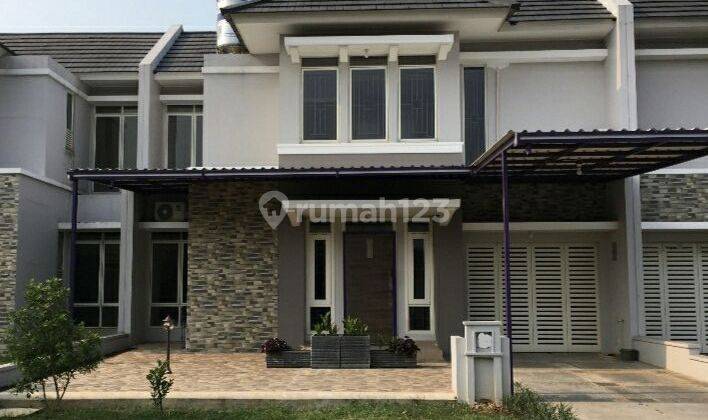 Rumah 2 Lantai Cluster Helios Full Renovasi Fully Furnished Suvarna Sutera Cikupa 1