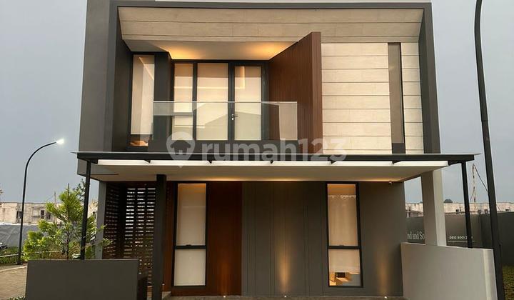Rumah Design Mewah Elyon 2 Lantai Giantara Serpong City Cisauk Tangerang Rumah Design Mewah Elyon 2 Lantai Giantara Serpong City Cisauk Tangerang