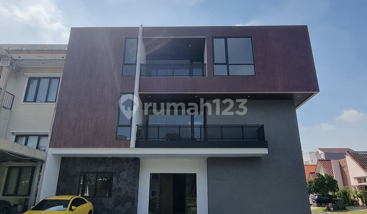 For Sale Modern House Sutera Flamboyan Brand New 3 Floors In Alam Sutera