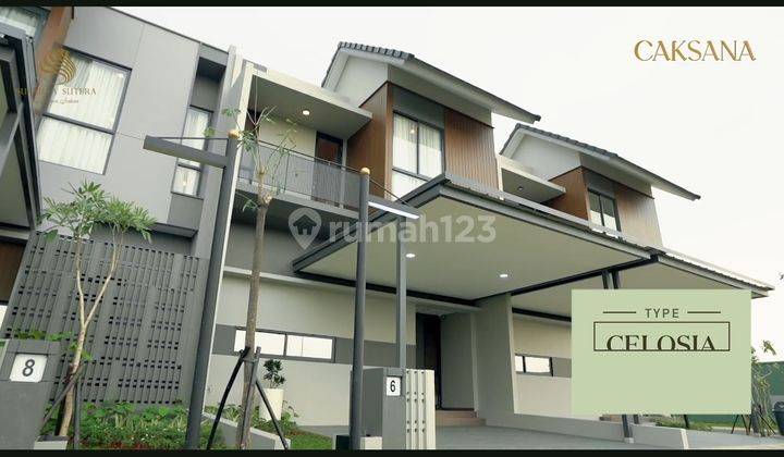 Dijual Rumah Cantik 2 Lantai Inner Courtyard Suvarna Sutera Cikupa  1