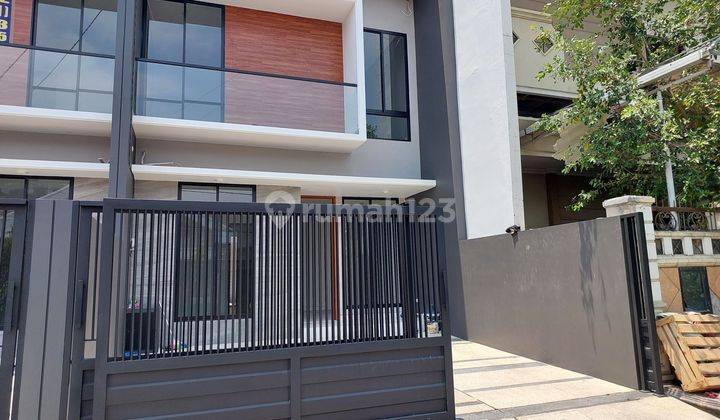 Dijual Rumah Baru Manyar Kertoadi Surabaya 2