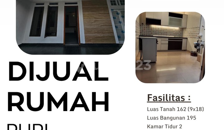Dijual Rumah Puri Kencana