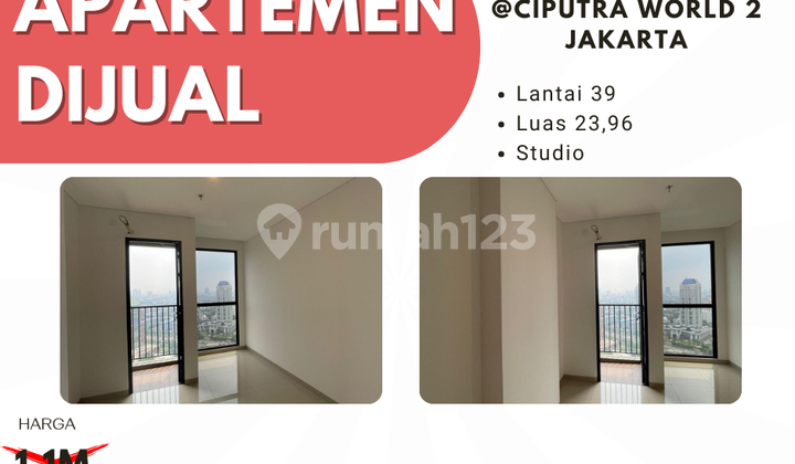 DIJUAL APARTEMEN THE NEWTON 2 CIPUTRA WORLD 2