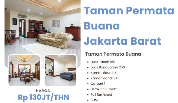 DISEWA TAMAN PERMATA BUANA JAKARTA BARAT