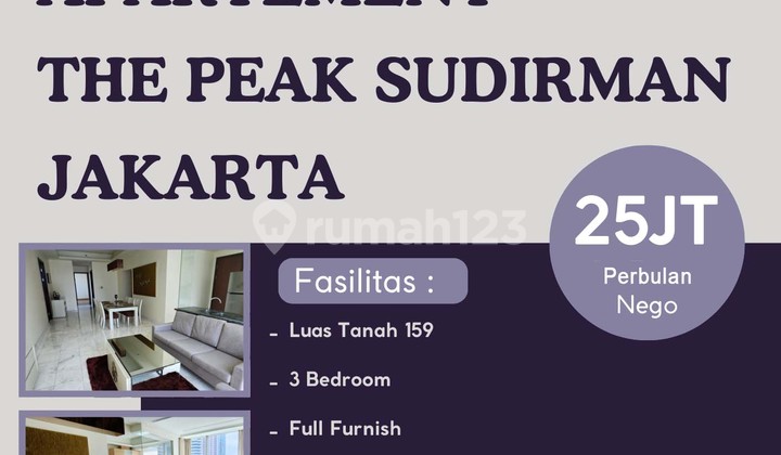 Disewa Apartement The Peak Sudirman Jakarta Disewa Apartement The Peak Sudirman Jakarta