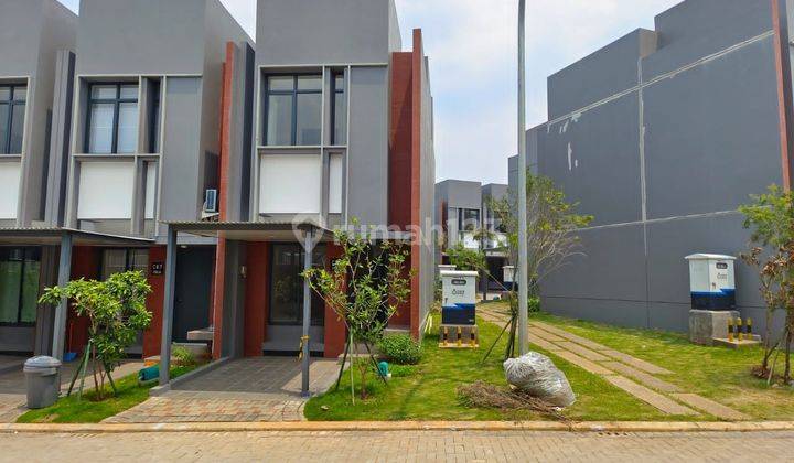 Dijual rumah hoek baru full furnish freja house bsd city 1