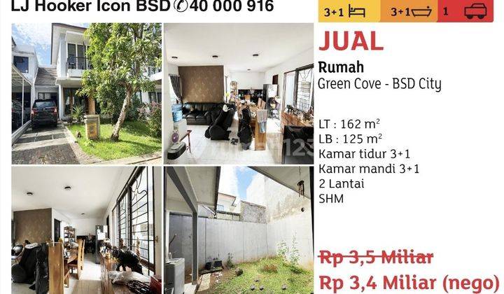 jual rumah green cove bsd city 1