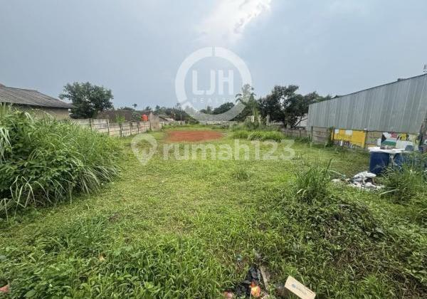 Dijual Tanah di Jalan Raya Cisauk Rumpin 