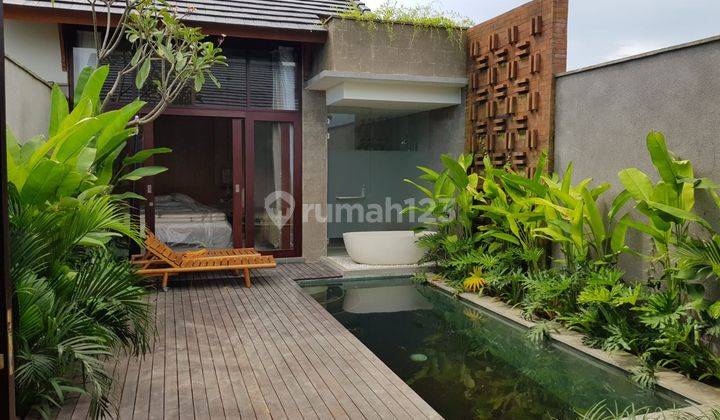 GOOD INVEST Modern 1BR Villa Jl Pantai Seseh  Cemagi Bali 120m2 Freehold Nice Paddys Field View 1