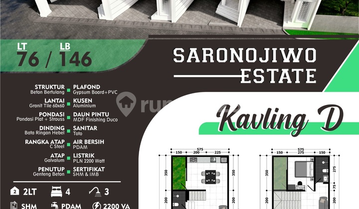BARU GRESS HARGA 1 MILYAR-AN!! Rumah Klasik Minimalis 2 Lantai - Saronojiwo, Surabaya BARU GRESS HARGA 1 MILYAR-AN!! Rumah Klasik Minimalis 2 Lantai - Saronojiwo, Surabaya