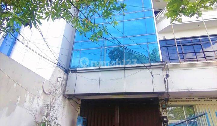 Cocok Utk Bank, Kantor, Cafe Ruko 3lt Raya Ngagel Jaya Siap Pakai 1