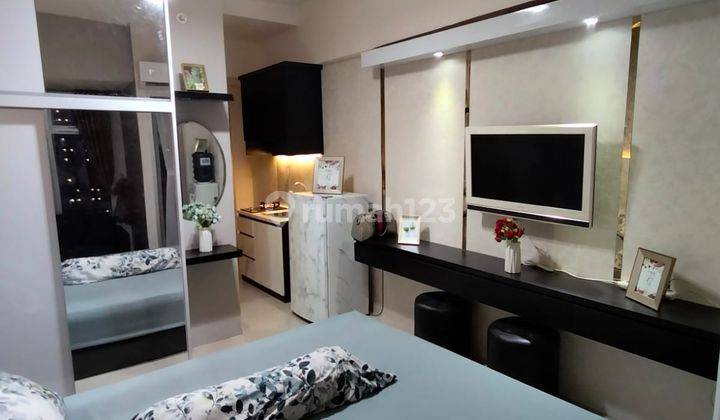 Furnished Mewah Baru Gress Apartemen Gunawangsa Merr Surabaya Studio City View Lantai Rendah 1