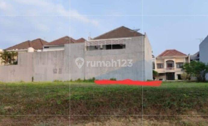 DEKAT KEDUTAAN AS Kavling Siap Bangun Taman Golf Citraland Surabaya 15x30 Kotak Jalan Lebar 16Jt/m2 Super BU 1