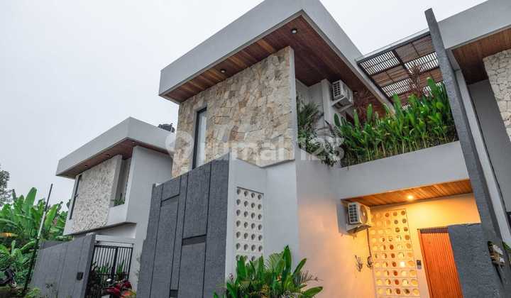 HIGH RETURN RENTAL Modern Mediteranian Villa Tiying Tutul Parerenan Canggu Bali 3 Bedroom Fully Furnished Good Invest Must Have 2