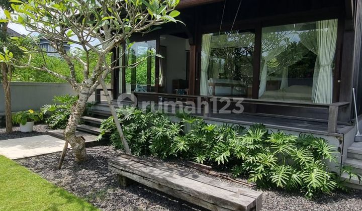 VERY SPACIOUS GARDEN Tropical Villa Taman Kebo Iwa Nusa Dua Bali 3.1Are 1BR Fully Furnished Freehold