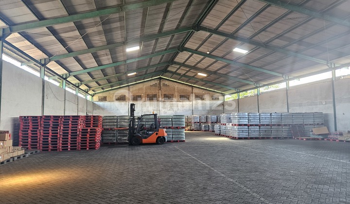 Disewakan Gudang Beji Pasuruan Bangunan 22x55 Nol Jalan Pantura Siap Pakai Ada Area Parkir Truk Luas