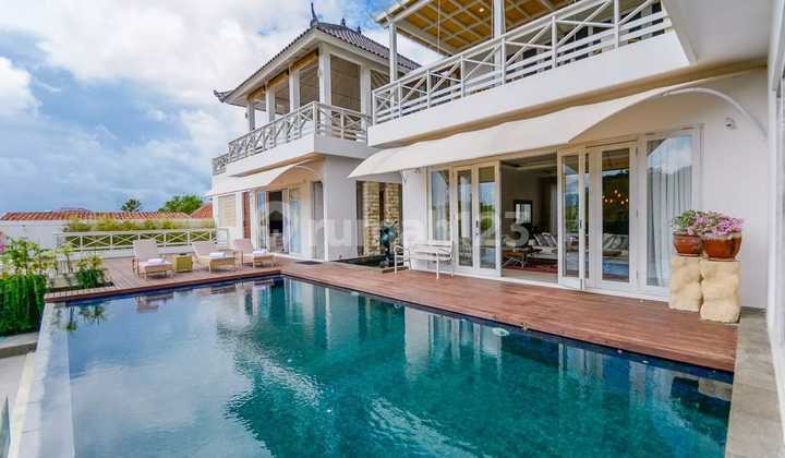 5 MINS TO THE BEACH Truely Tropical Modern 4Br Villa Jalan Pantai Balangan Jimbaran Bali  Ocean View Large Infinity Pool 2