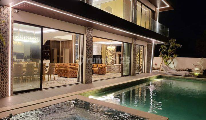 Very Luxurious Brand New Villa Pecatu Bali 4 Are Furnished Mewah Amazing Ocean City View 1