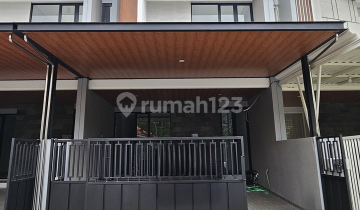 Baru Gress - Material Premium Rumah Modern Scandinavian 2 Lantai Manyar Tirtoyoso, Surabaya